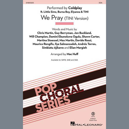 Produktbild zu: We Pray - Tini Version (arr. Mac Huff)