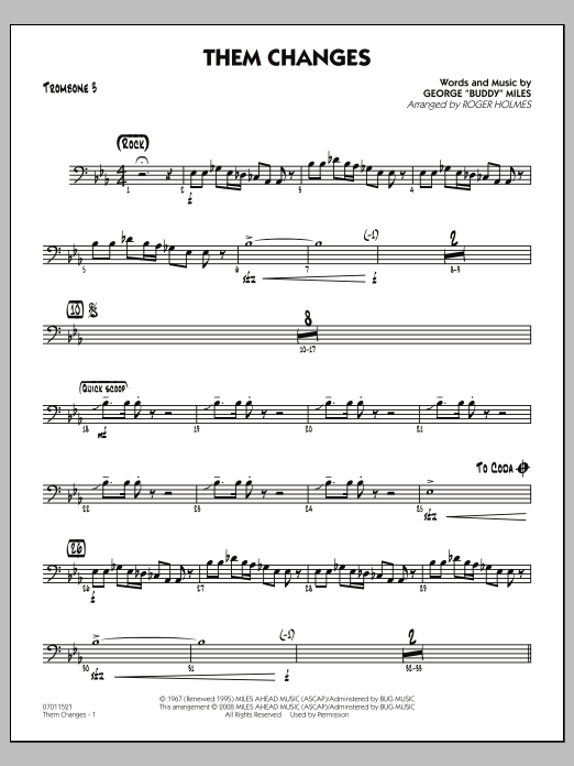 Produktgalerie: Seite 1 von 1 Them Changes - Trombone 3, 