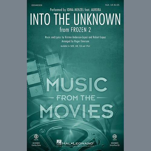 Produktbild zu: Into The Unknown (from Disney's Frozen 2) (arr. Roger Emerson)