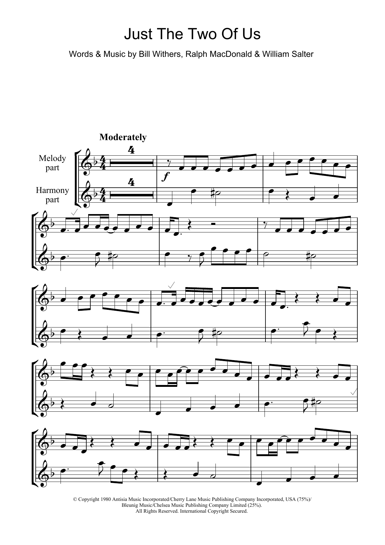 Product gallery: Page 1 of 1 Just The Two Of Us, Grover Washington Jr. feat. Bill Withers