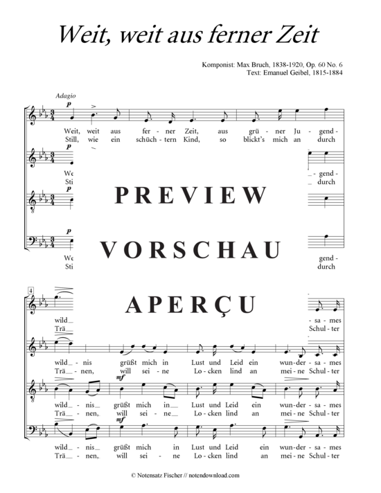 Product gallery: Page 2 of 5 Weit, weit aus ferner Zeit , , (mixed choir)