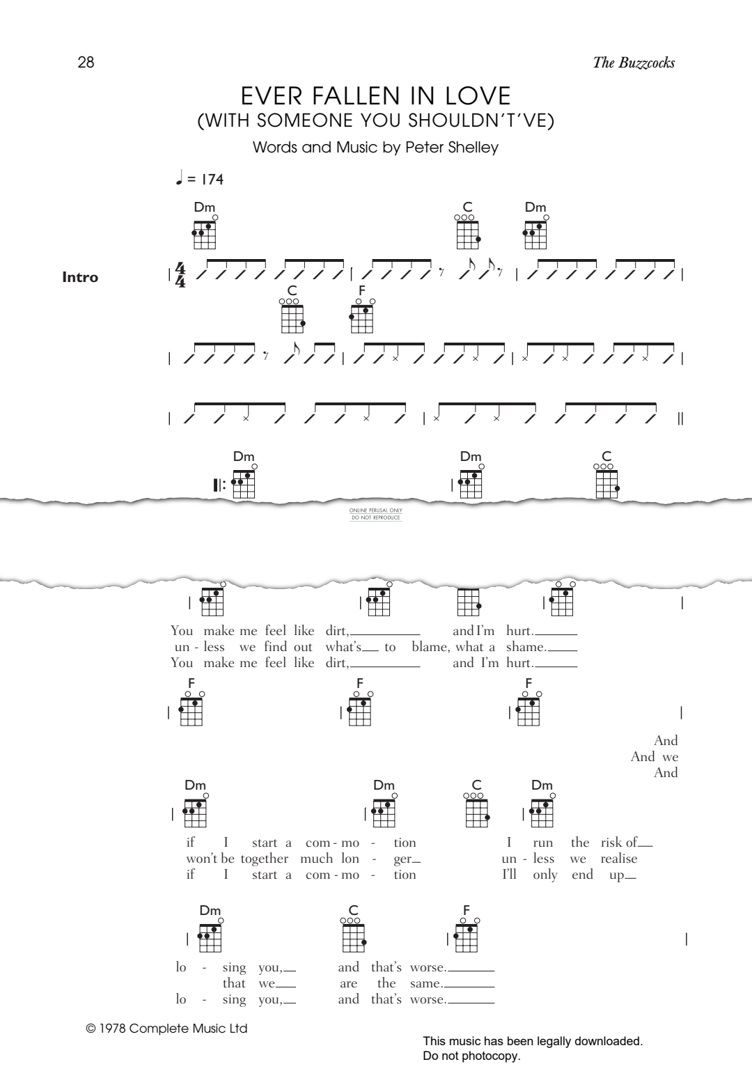 Product gallery: Page 1 of 1 Ever Fallen In Love  (With Someone You Shouldn't've), The Buzzcocks