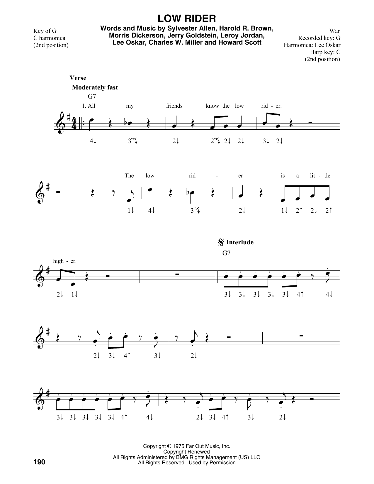 Product gallery: Page 1 of 1 Low Rider, War