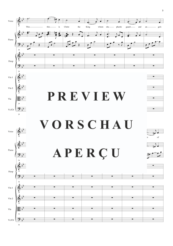 Produktgalerie: Seite 6 von 11 What Child Is This, , Solo Gesang und Orchester