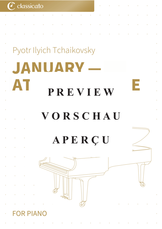 gallery: January - At the Fireside - The Seasons, Op. 37b, No. 1 , , (Klavier Solo)
