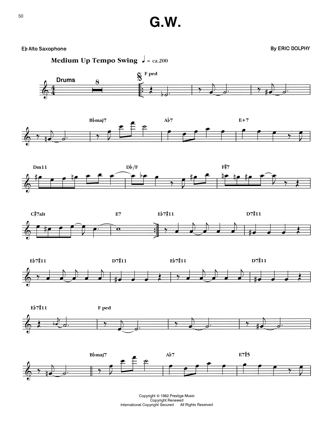 Product gallery: Page 1 of 1 G.W., Eric Dolphy