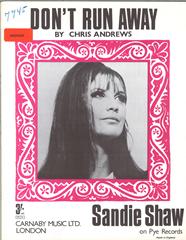cover: Don't Run Away, Sandie Shaw, Gesang, Gitarre, Klavier