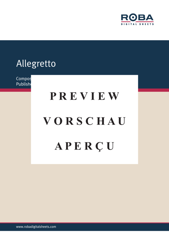 Product gallery: Page 2 of 4 Allegretto , , (Gitarre Solo)