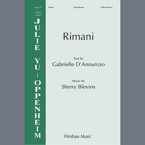 cover: Rimani, Sherry Blevins