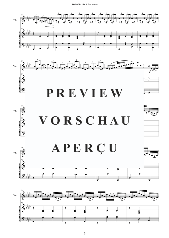 Product gallery: Page 4 of 11 Two Waltzes, , Violin and Piano