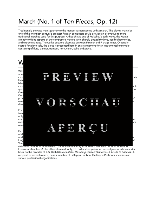 Produktgalerie: Seite 4 von 11 March , , (Gemischtes Ensemble)