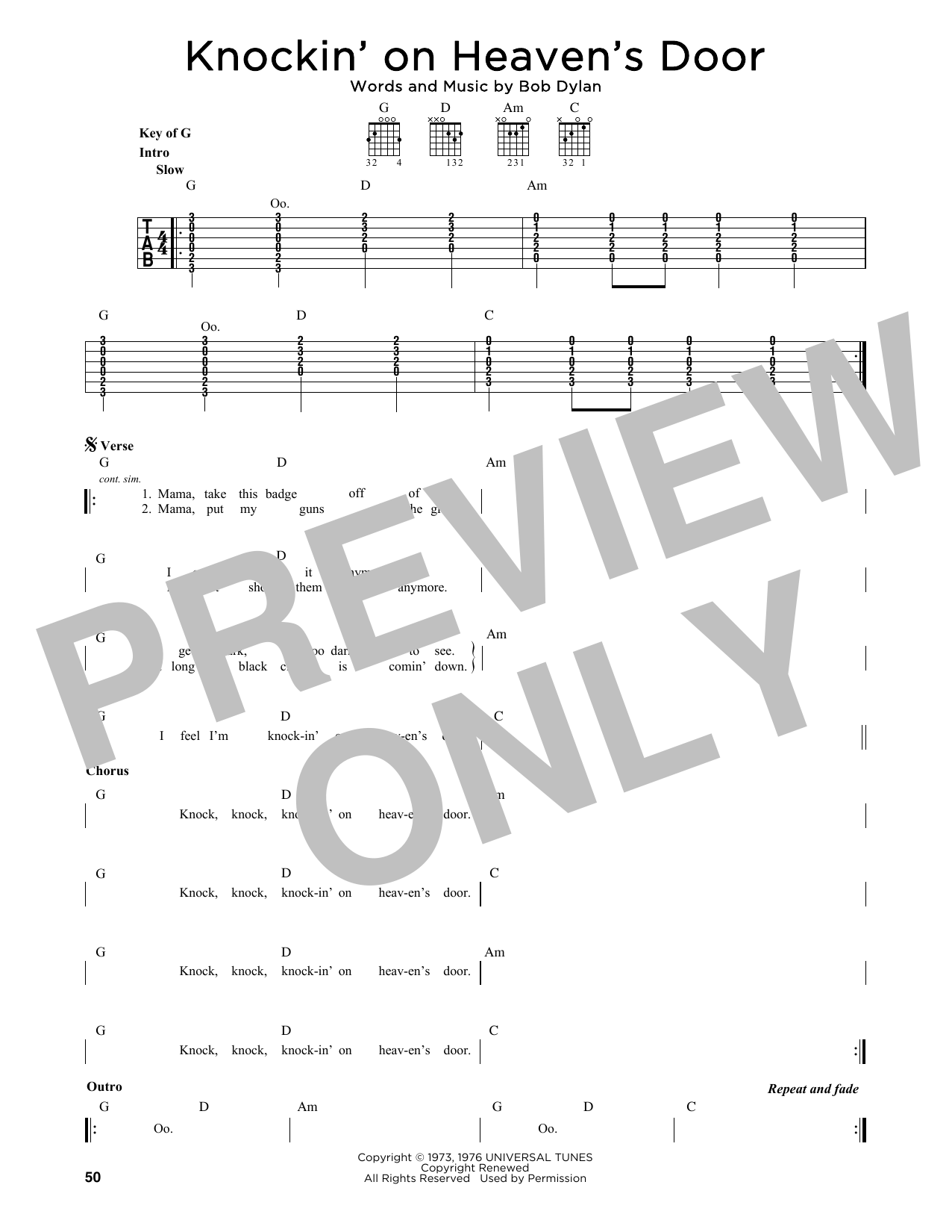 Produktbild zu: Knockin' On Heaven's Door