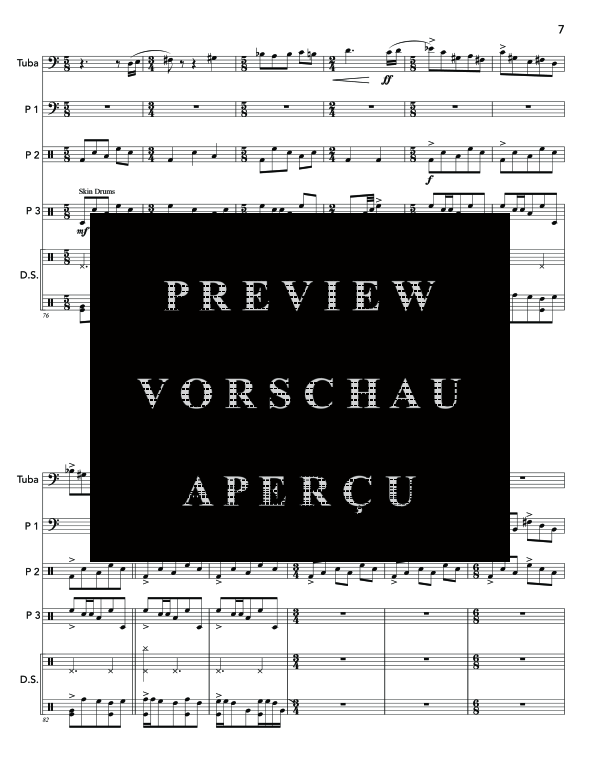 Produktgalerie: Seite 11 von 11 Concerto, , (Tuba Solo + Percussion)