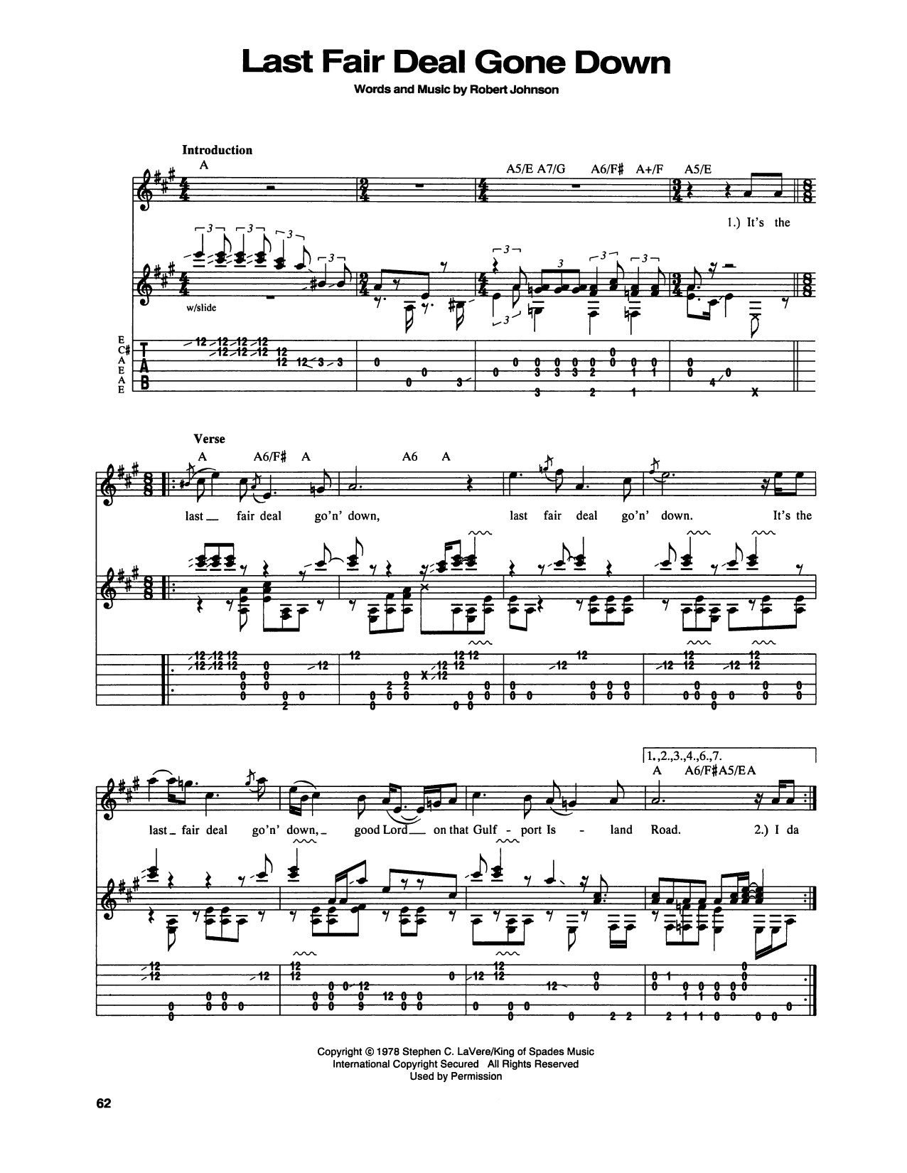Produktgalerie: Seite 1 von 1 Last Fair Deal Gone Down, Robert Johnson, Gitarre