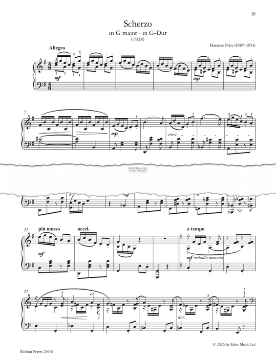 Product picture to: Scherzo in G major