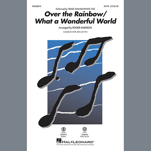 Produktbild zu: Over The Rainbow/What a Wonderful World (arr. Roger Emerson)
