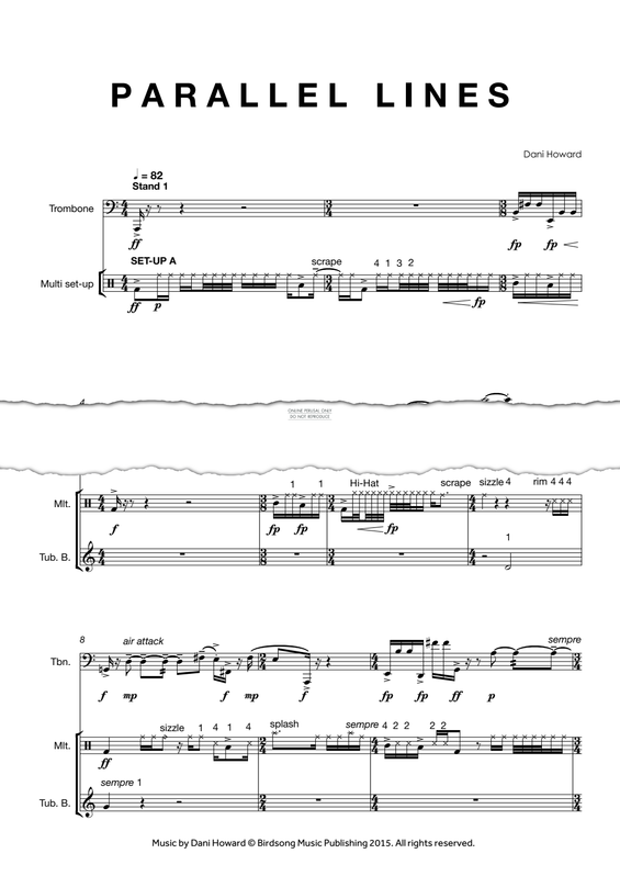 Product gallery: Page 1 of 1 Parallel Lines, Dani Howard