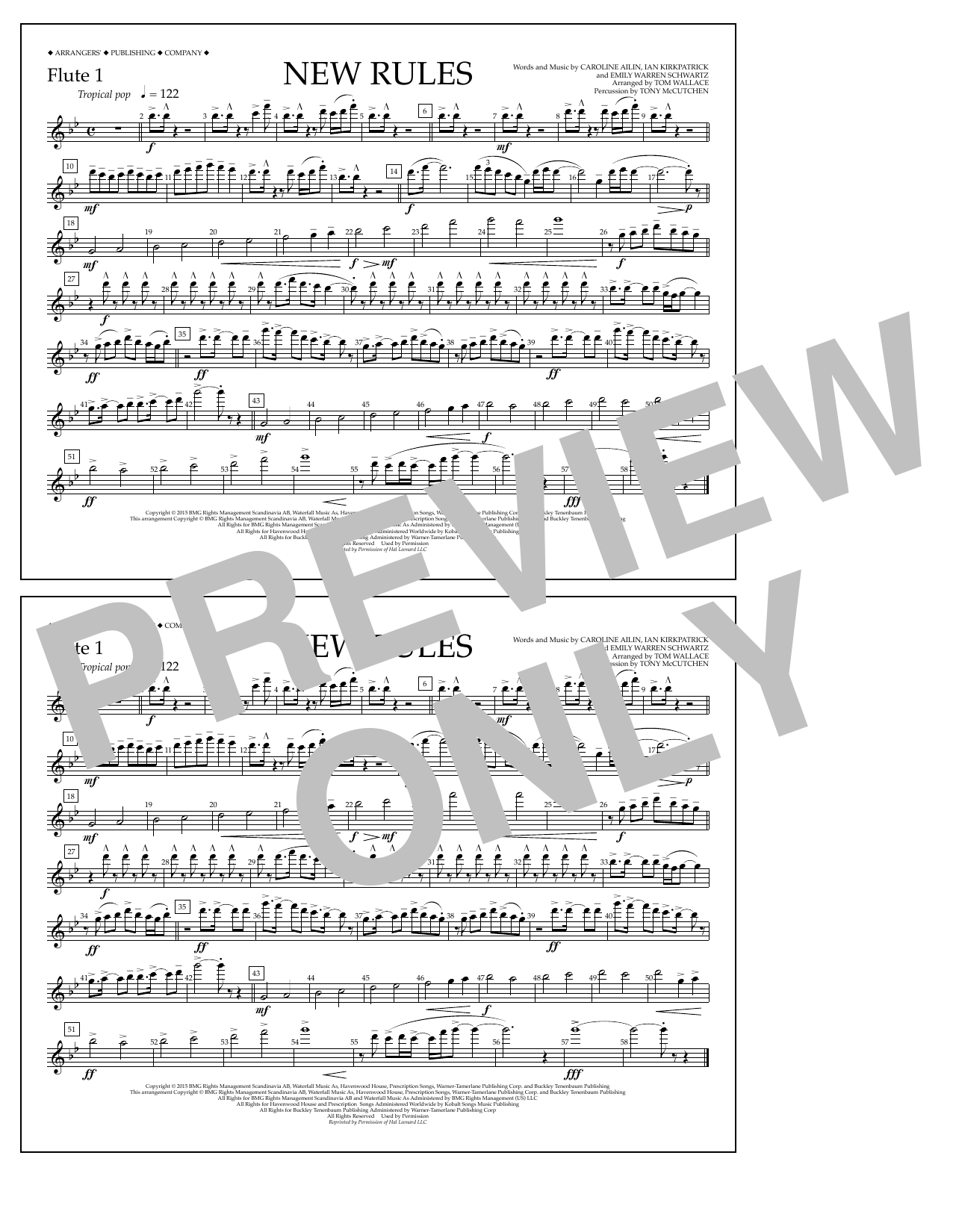 Product picture to: New Rules - Flute 1