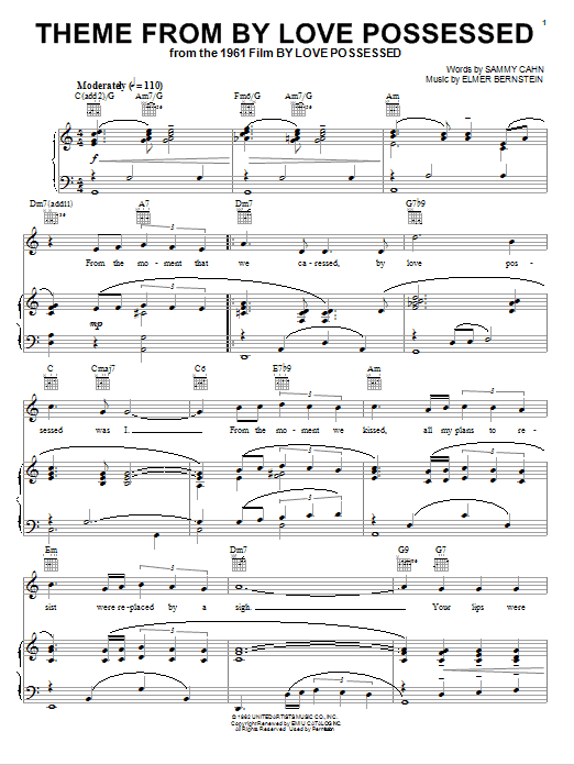 Produktbild zu: Theme from By Love Possessed