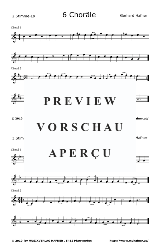 Product gallery: Page 11 of 11 6 Choräle, , (large wind orchestra)