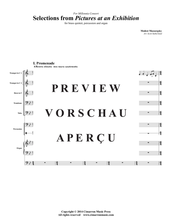 Produktgalerie: Seite 2 von 21 Auswahl aus Bilder einer Ausstelung , , (Blechbläser-Quintett)
