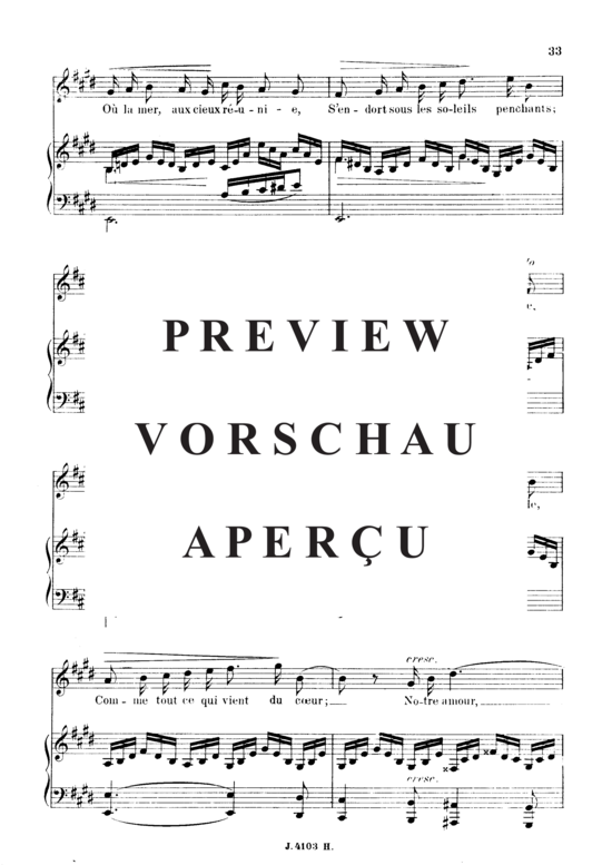 Product gallery: Page 5 of 6 Notre amour Op.23 No.2, , High Voice and Piano