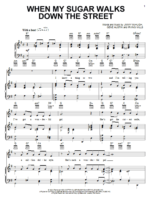 Produktbild zu: When My Sugar Walks Down The Street