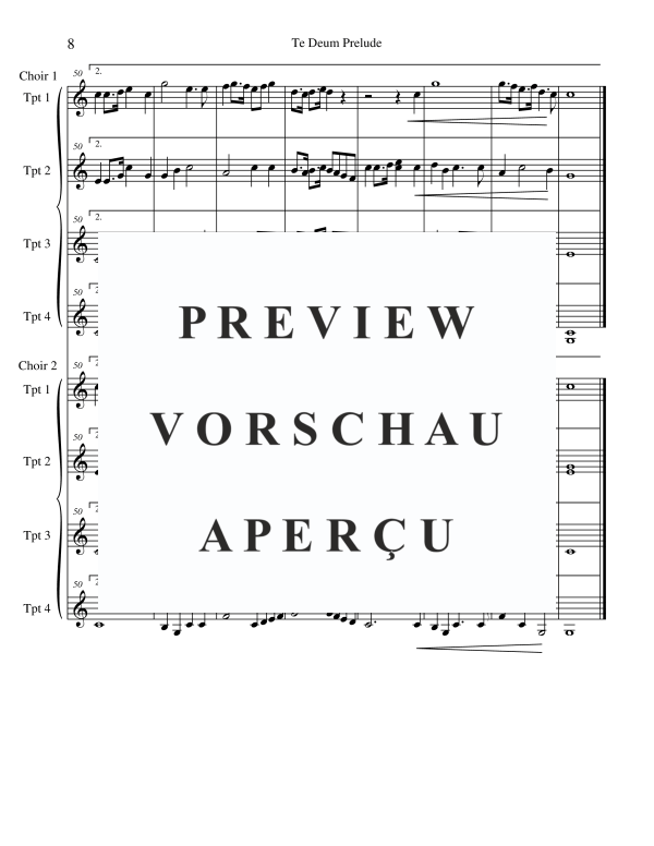 Product gallery: Page 10 of 11 Te Deum, , Brass Octet