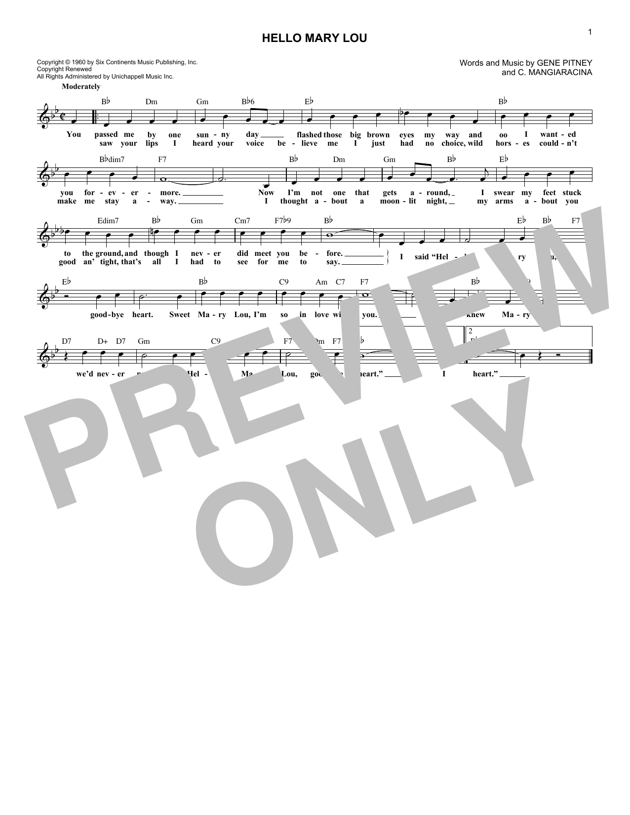 Produktgalerie: Seite 1 von 1 Hello Mary Lou, Ricky Nelson