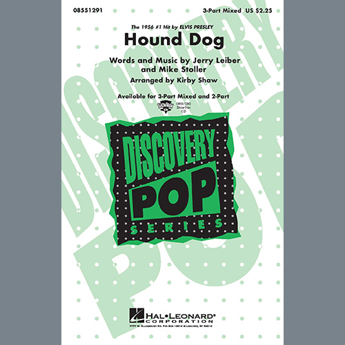 Produktbild zu: Hound Dog (arr. Kirby Shaw)
