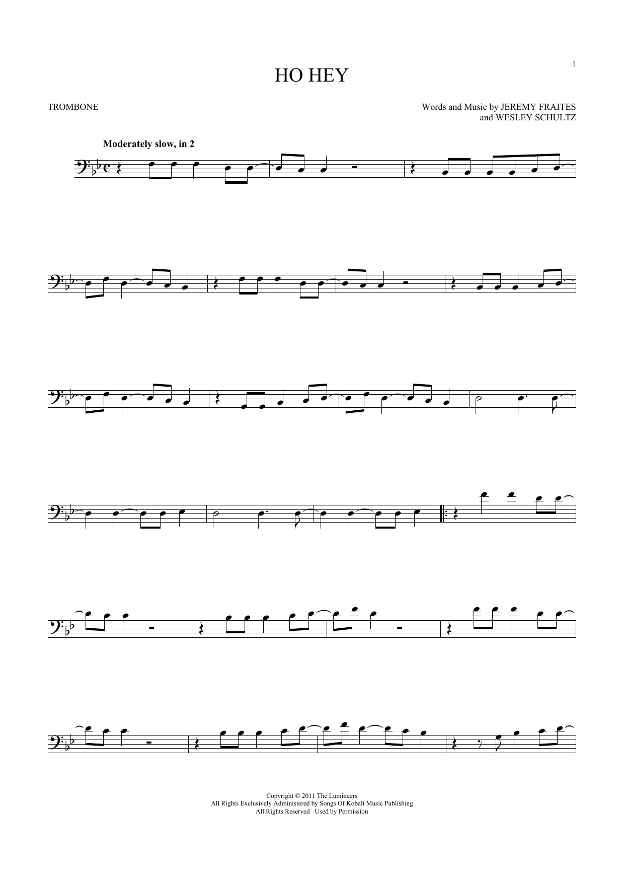 Product gallery: Page 1 of 1 Ho Hey, The Lumineers