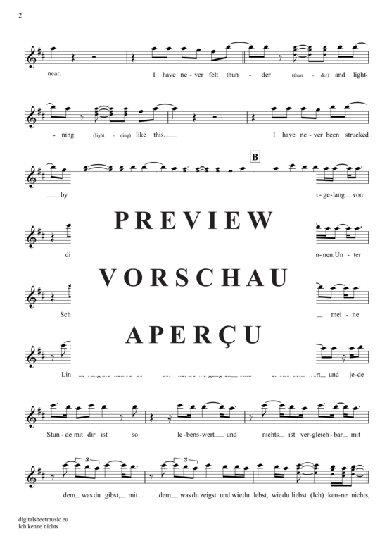 Product gallery: Page 3 of 5 Ich Kenne Nichts (Das So Schön Ist Wie Du) , Naidoo, Xavier, alto saxophone