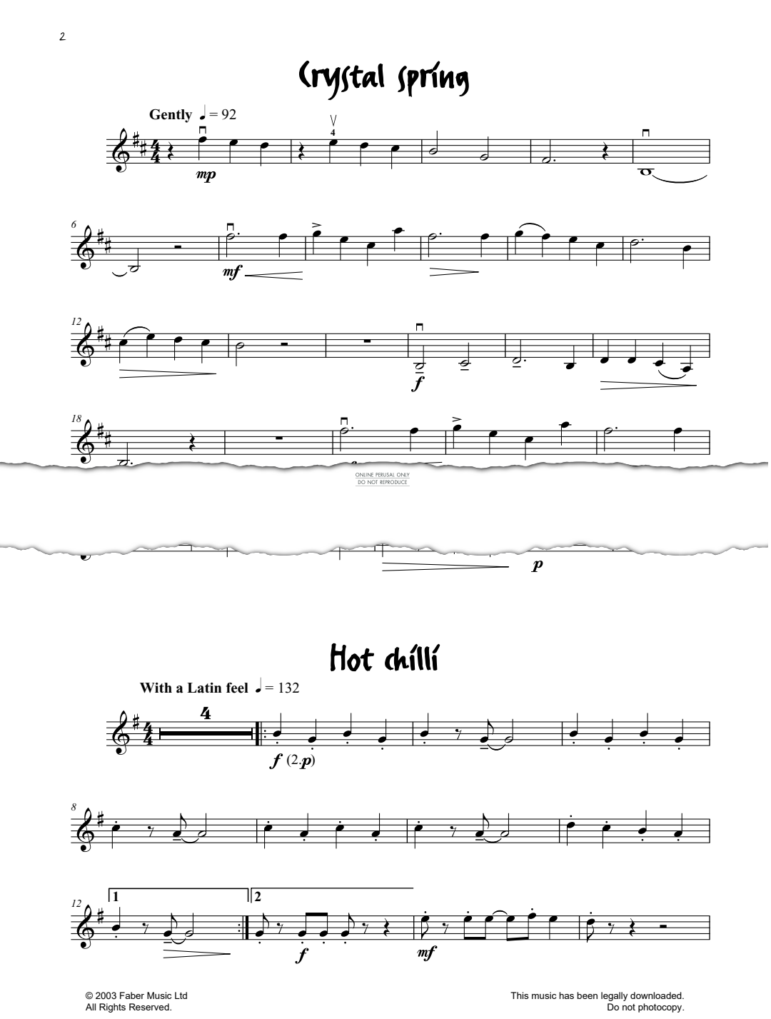 Product gallery: Page 1 of 1 Hot chilli (from 'Really Easy Jazzin' About'), Pam Wedgwood
