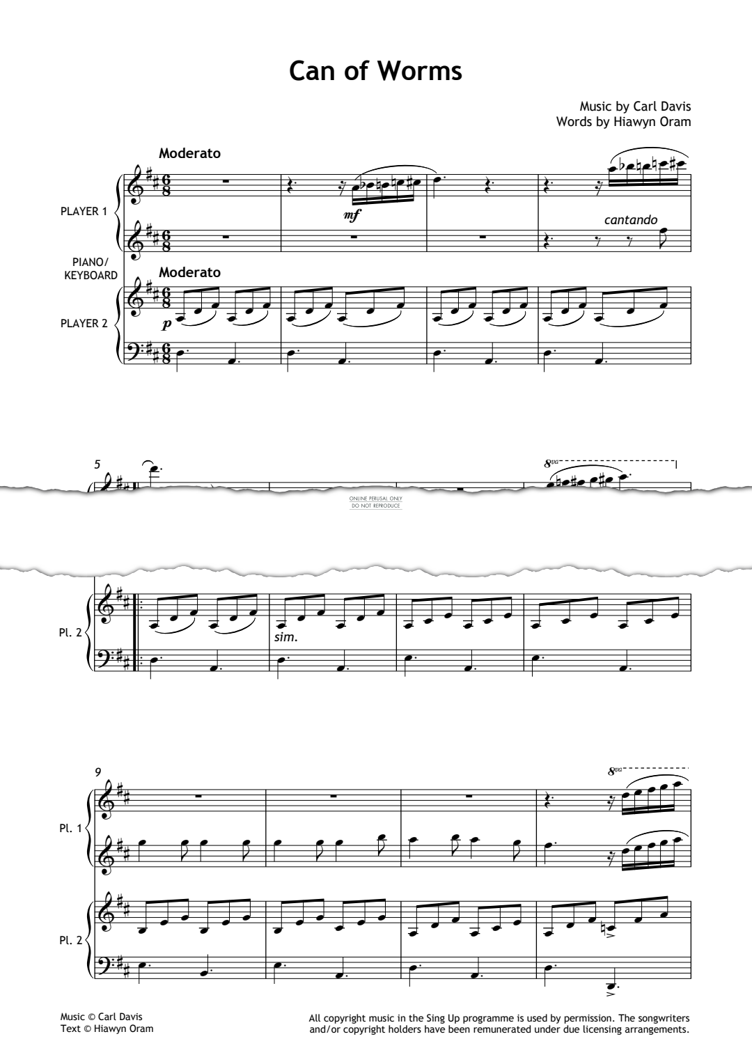 Produktgalerie: Seite 1 von 1 Can of worms, Carl Davis, Klavier