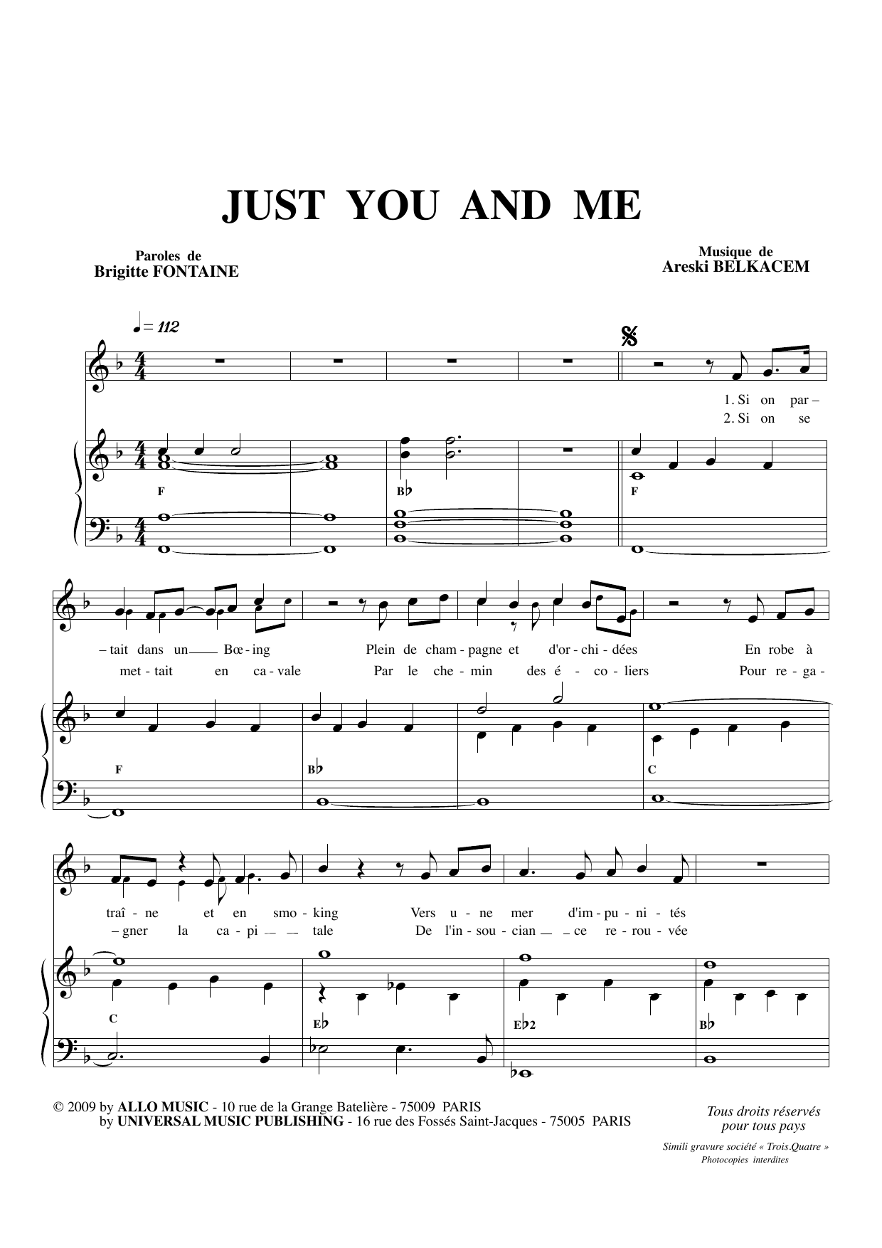 Product picture to: Just You And Me