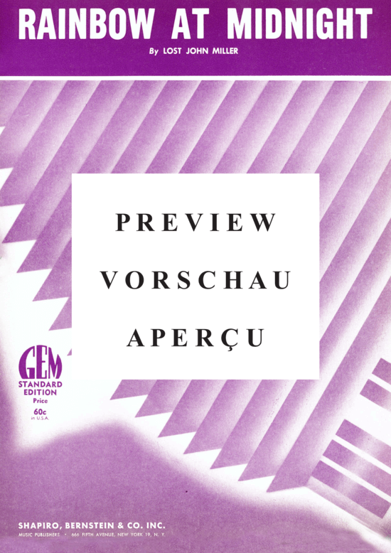 Produktgalerie: Seite 2 von 8 Rainbow At Midnight , Carlisle Brothers,The, Klavier und Gesang