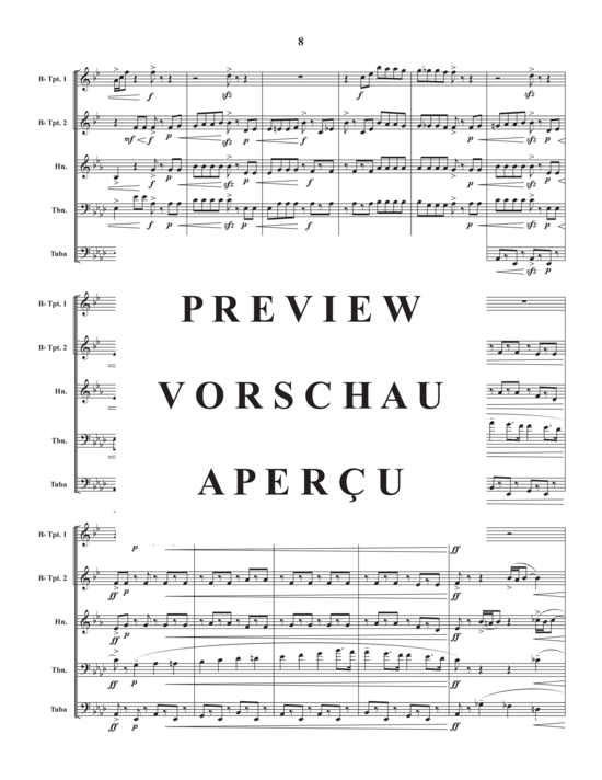 Product gallery: Page 10 of 21 Dance of the Hours , , (Brass quintet)