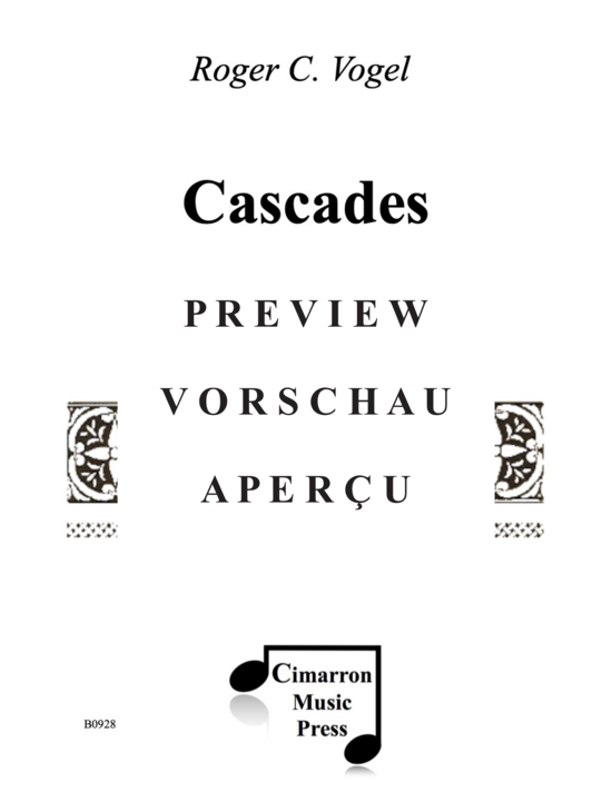 Produktgalerie: Seite 2 von 21 Cascades , , (Blechbläserquintett)