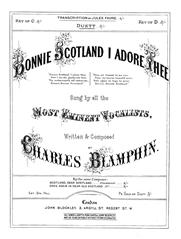 Produktbild zu: Bonnie Scotland I Adore Thee