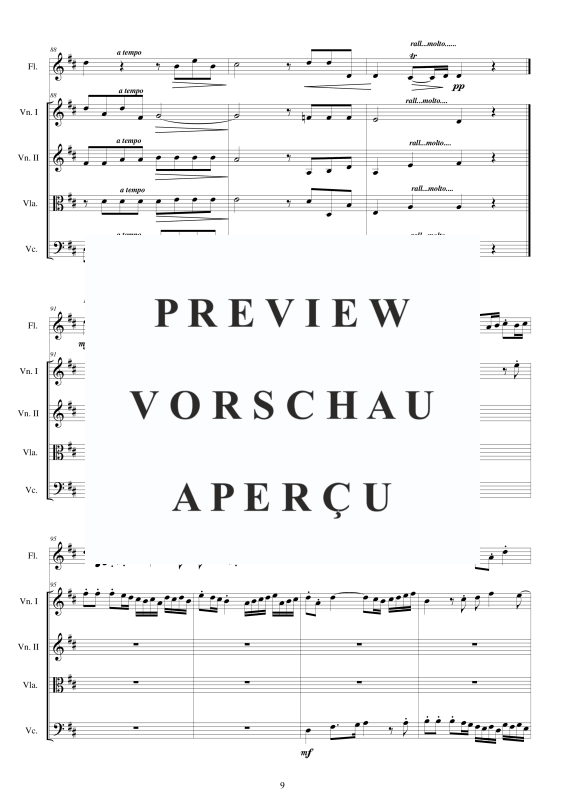 Produktgalerie: Seite 10 von 11 Concerto No.3 to 5 in D-Dur Op.5, , Querflöte Solo und Streicher Ensemble