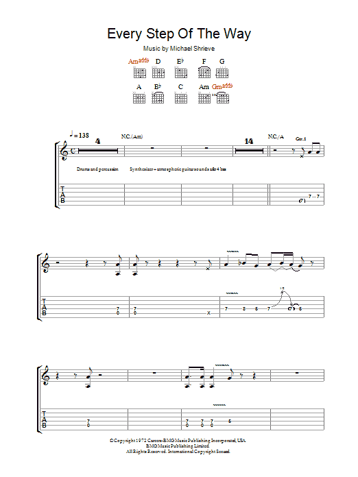 Product gallery: Page 1 of 1 Every Step Of The Way, Santana