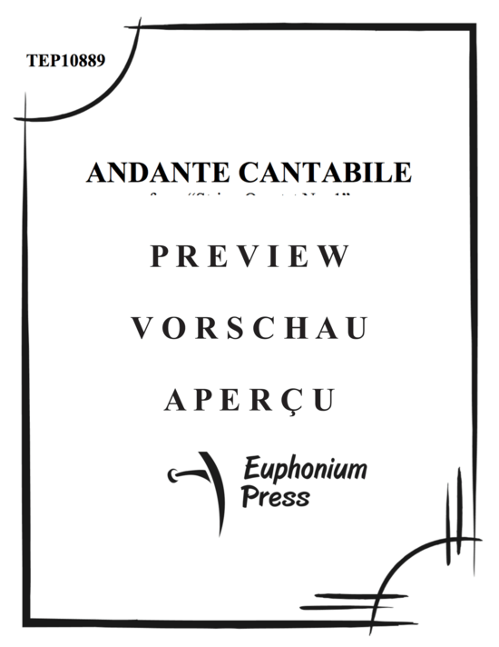 Product gallery: Page 2 of 18 Andante Cantabile , , (Tuba Quartett EETT)
