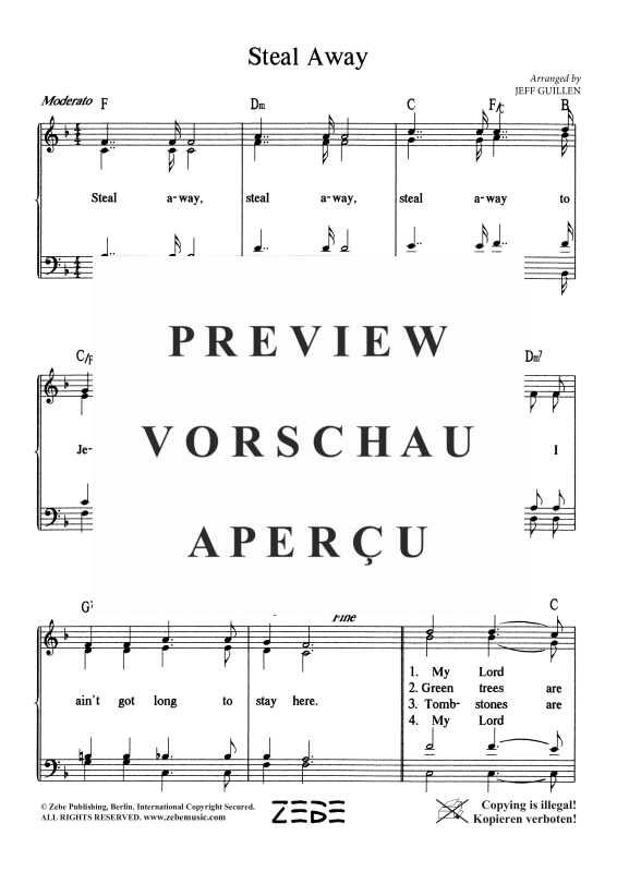 gallery: Steal Away, , Gemischter Chor