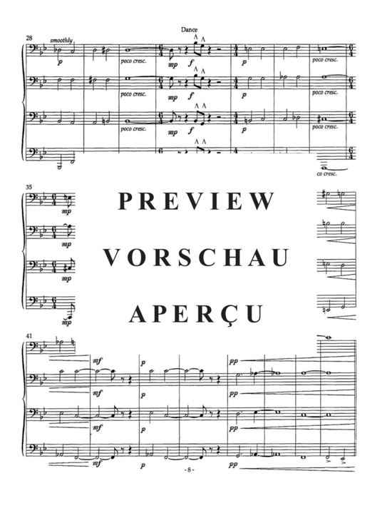 Product gallery: Page 11 of 21 Prelude and Dance , , (Tuba Quartett EETT)