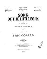cover: Song Of The Little Folk, Eric Coates, Gesang, Klavier
