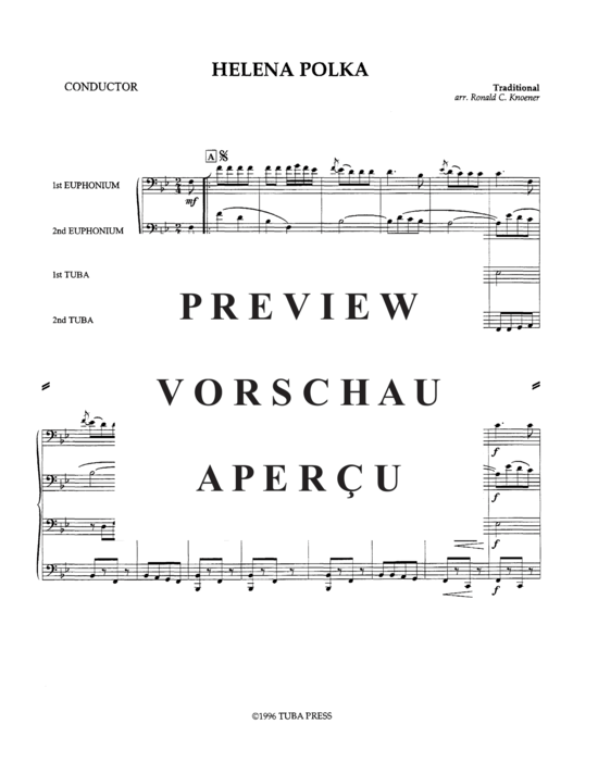 Product gallery: Page 3 of 9 Helena Polka , , (Tuba Quartett EETT)