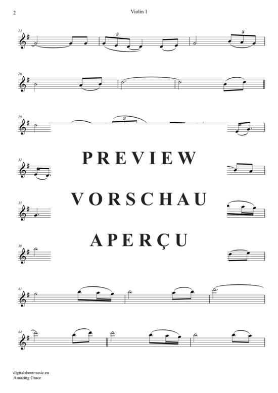 gallery: Amazing Grace , Presley, Elvis, (Violinen Trio + Klavier)