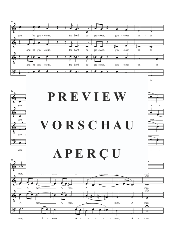 Produktgalerie: Seite 4 von 5 The Lord bless you and keep you, , Gemischter Chor