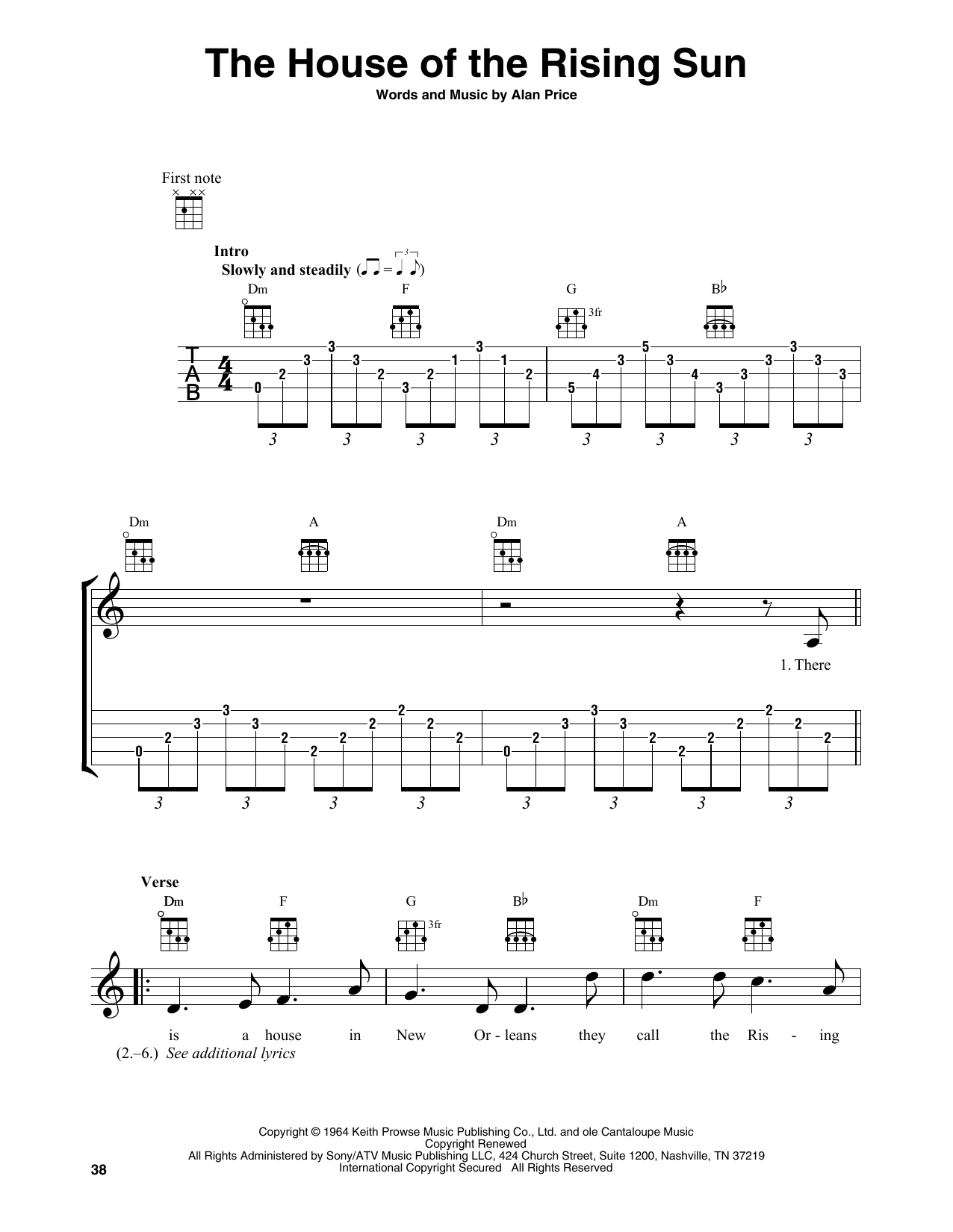 Produktgalerie: Seite 1 von 1 The House Of The Rising Sun, The Animals, Banjo