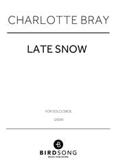 Produktbild zu: Late Snow